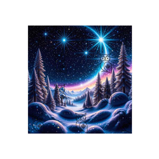 Winter Aurora digital image